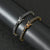 Onyx Black 4mm Brass Prong Tennis Bracelet